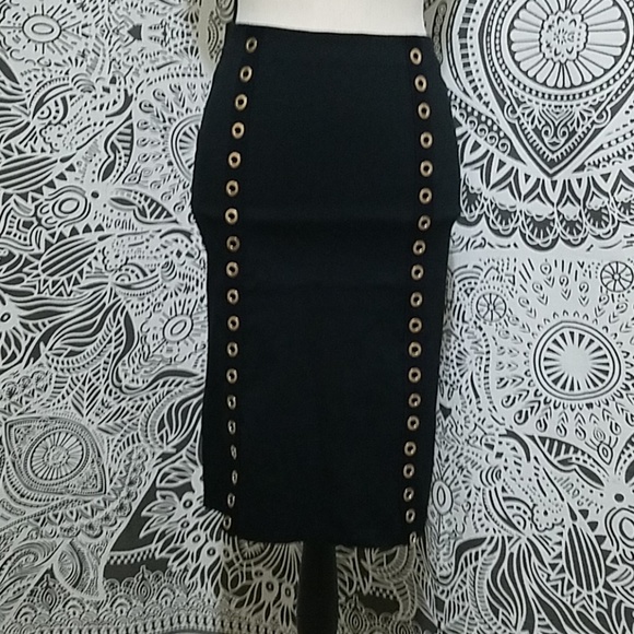 NWT Emi & Joe black pencil skirt - Picture 1 of 6